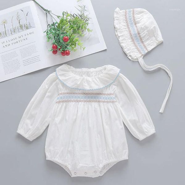 rompers korean style infant baby girls jumpsuit one piece outfit spring cotton clothes toddler girl long sleeve romper, Blue
rompers korean style infant baby girls jumpsuit one piece outfit spring cotton clothes toddler girl long sleeve romper, Blue