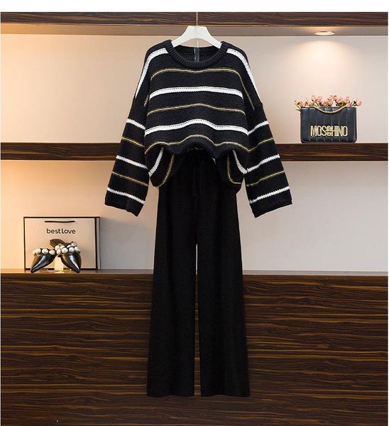 women's two piece pants 2021 casual 4xl plus size knitted suit slim 2 set autumn and loose ensemble femme survetement, White
women's two piece pants 2021 casual 4xl plus size knitted suit slim 2 set autumn and loose ensemble femme survetement, White