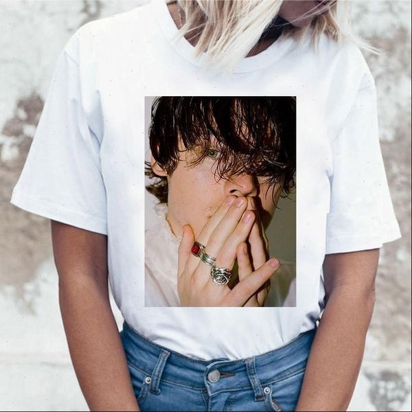 women t shirts harry styles casual harry styles 2021 fashion short sleeve tshirt kawaii women streetwear tee short sleeve, White
women t shirts harry styles casual harry styles 2021 fashion short sleeve tshirt kawaii women streetwear tee short sleeve, White