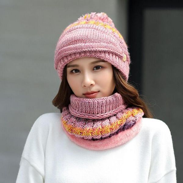 outdoor hats hat scarf face cover variety of colors available fashion winter warm 3 in 1 fleece lined knitted set for women, Black;white
outdoor hats hat scarf face cover variety of colors available fashion winter warm 3 in 1 fleece lined knitted set for women, Black;white