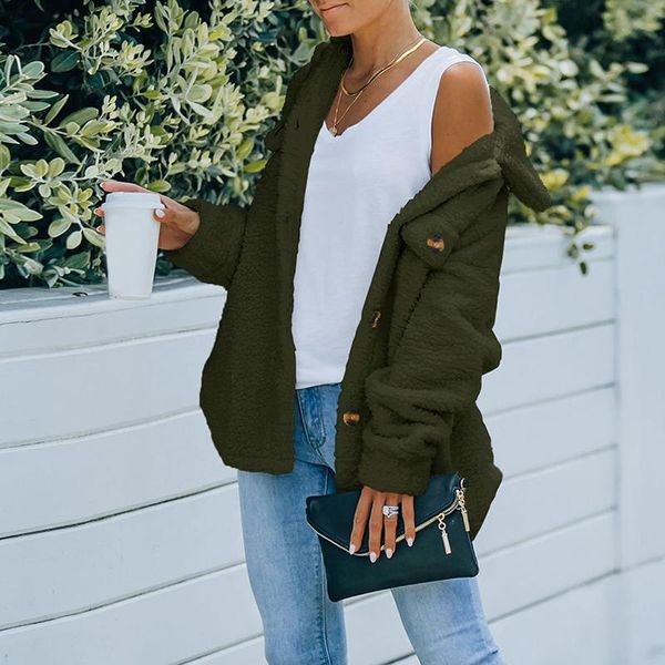 women's wool & blends female coat, solid color turn-down collar long sleeve greatcoat jacket for fall winter, s/m/l, Black
women's wool & blends female coat, solid color turn-down collar long sleeve greatcoat jacket for fall winter, s/m/l, Black