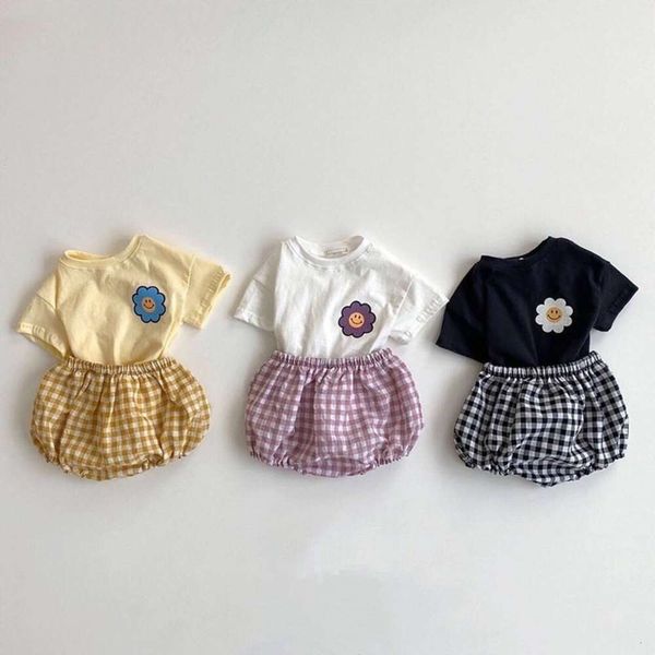 and ins korean girls' boys' short sleeve pure cotton thin baby clothes children's summer two piece suit foreign style, White
and ins korean girls' boys' short sleeve pure cotton thin baby clothes children's summer two piece suit foreign style, White