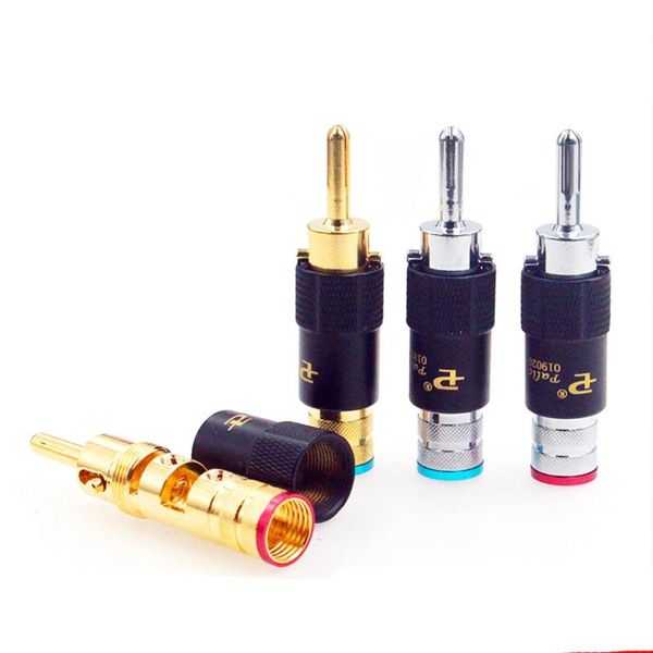 smart power plugs 4pcs ps-109 high end gold-plated rhodium-plated audio and video speaker jack 9mm self-locking male banana plug connector
smart power plugs 4pcs ps-109 high end gold-plated rhodium-plated audio and video speaker jack 9mm self-locking male banana plug connector