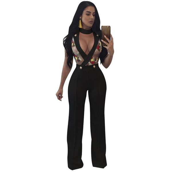 women's jumpsuits & rompers dream vine ladies embroidery womens jumpsuit hollow out see through slim body party overalls wide leg, Black;white
women's jumpsuits & rompers dream vine ladies embroidery womens jumpsuit hollow out see through slim body party overalls wide leg, Black;white