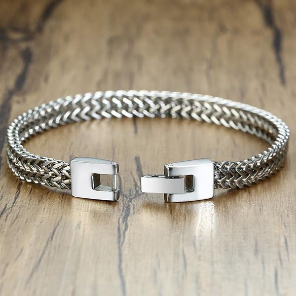 link, chain bracelet men wholesale stainless steel male on hand accessories charm bracelets bangles hip hop punk jewelry, Black
link, chain bracelet men wholesale stainless steel male on hand accessories charm bracelets bangles hip hop punk jewelry, Black