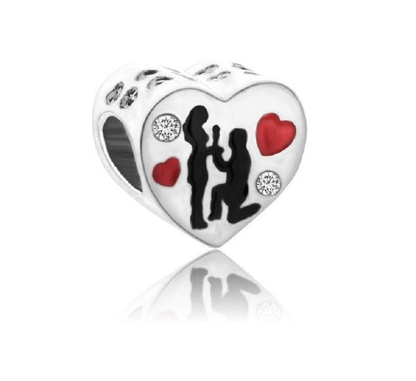 fits pandora bracelets 20pcs love proposal heart enamel silver charms beads fits pandora charms bracelet necklace for jewelry making 925 ste, Black
fits pandora bracelets 20pcs love proposal heart enamel silver charms beads fits pandora charms bracelet necklace for jewelry making 925 ste, Black