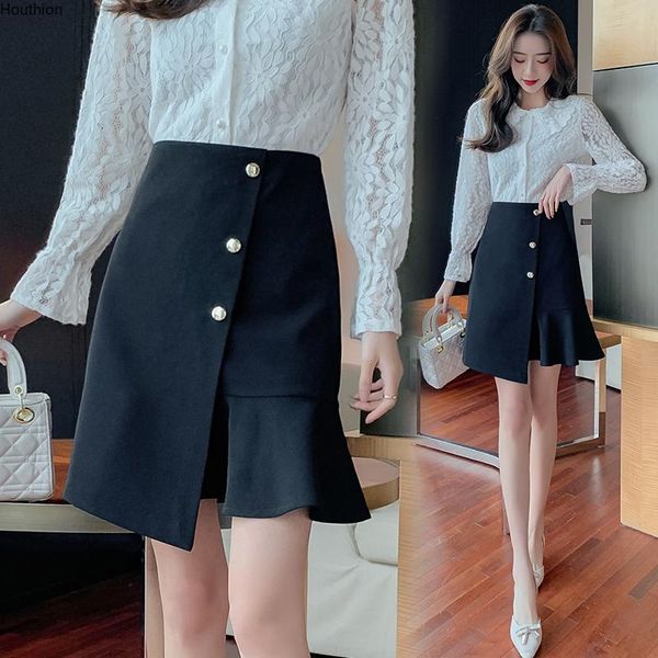 skirts houthion women's fashion slim casual high waist metal sheets zipper ruffle solid color skirt summer, Black
skirts houthion women's fashion slim casual high waist metal sheets zipper ruffle solid color skirt summer, Black