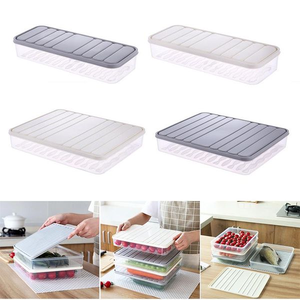 storage bottles & jars 2021 refrigerator food container reusable thin box stackable for storing fresh household kitchen
storage bottles & jars 2021 refrigerator food container reusable thin box stackable for storing fresh household kitchen
