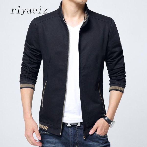men's jackets rlyaeiz spring autumn male jacket outerwear zipper mens casual coat men slim fit hooded stand collar 2021 arrivals, Black;brown
men's jackets rlyaeiz spring autumn male jacket outerwear zipper mens casual coat men slim fit hooded stand collar 2021 arrivals, Black;brown