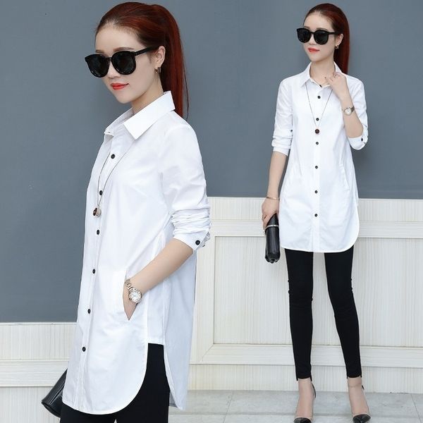 2021 new women s and fashion blouses long sleeve casual shirts button up sweater solid cotton plus elegant size dazq, White;black
2021 new women s and fashion blouses long sleeve casual shirts button up sweater solid cotton plus elegant size dazq, White;black