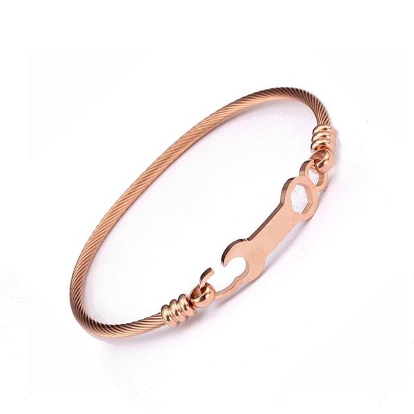 cuff luxury original charm bracelets men women hook jewelry trendy design stainless steel chain link pulsera, White
cuff luxury original charm bracelets men women hook jewelry trendy design stainless steel chain link pulsera, White