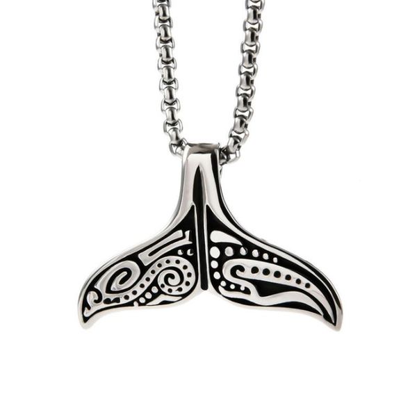 pendant necklaces fashion trend fishtail hip-hop temperament casual sports necklace, Silver
pendant necklaces fashion trend fishtail hip-hop temperament casual sports necklace, Silver