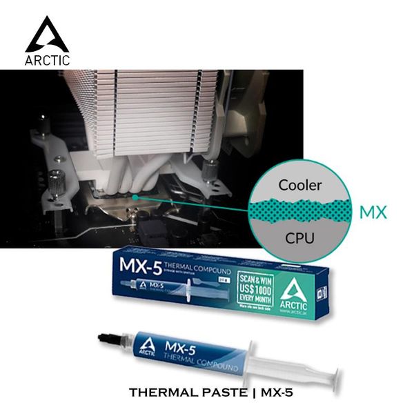 fans & coolings arctic mx-5 2g 4g 8g thermal compound paste conductive grease heatsink for cpu/gpu/pc/laptop
fans & coolings arctic mx-5 2g 4g 8g thermal compound paste conductive grease heatsink for cpu/gpu/pc/laptop