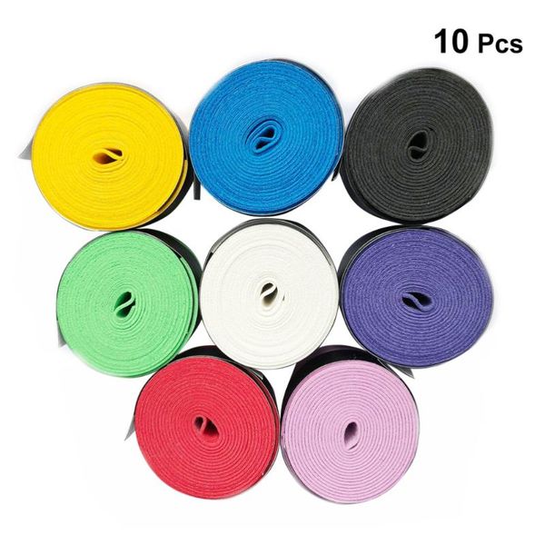 sweatband 10pc sticky smooth adhesive sweat absorbing grip tape overgrip for badminton squash racket and fish rubber (random col, Yellow;black
sweatband 10pc sticky smooth adhesive sweat absorbing grip tape overgrip for badminton squash racket and fish rubber (random col, Yellow;black