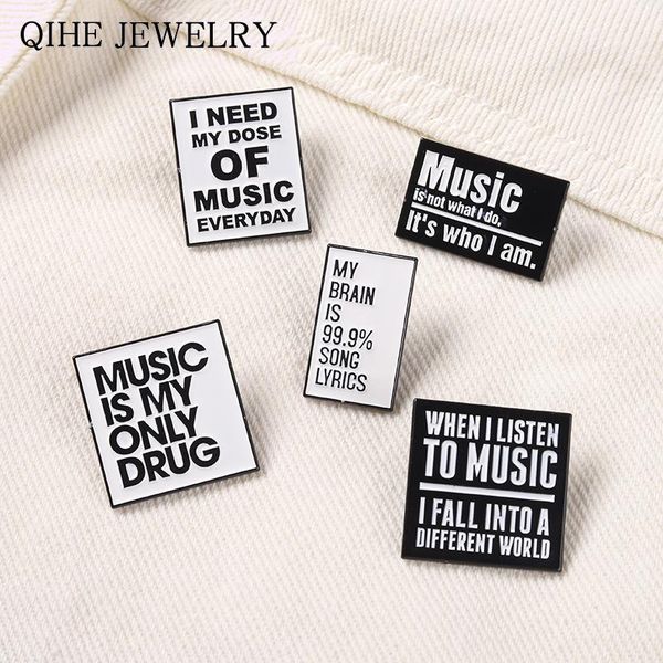 pins, brooches funny letter quotes motivational metal enamel pins bag clothes music badge lapel pin jewelry gift for friends wholesale, Gray
pins, brooches funny letter quotes motivational metal enamel pins bag clothes music badge lapel pin jewelry gift for friends wholesale, Gray