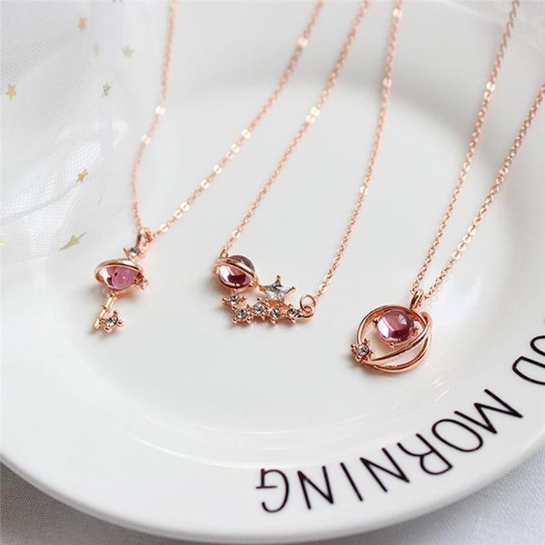 chokers fantasy pink star necklace planet girl student korean starry sky key pendant girlfriend all-match trinket, Golden;silver
chokers fantasy pink star necklace planet girl student korean starry sky key pendant girlfriend all-match trinket, Golden;silver