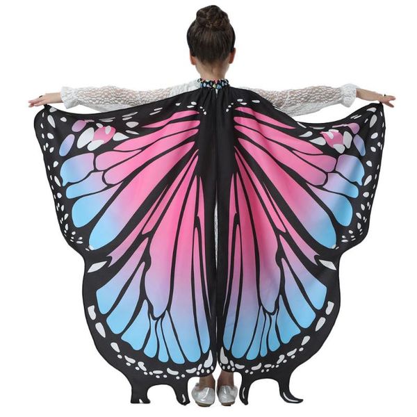 scarves children's halloween butterfly shawl lady cape costume accessory with lace mask festival gift fashion comfortable outfits#g30, Blue;gray
scarves children's halloween butterfly shawl lady cape costume accessory with lace mask festival gift fashion comfortable outfits#g30, Blue;gray