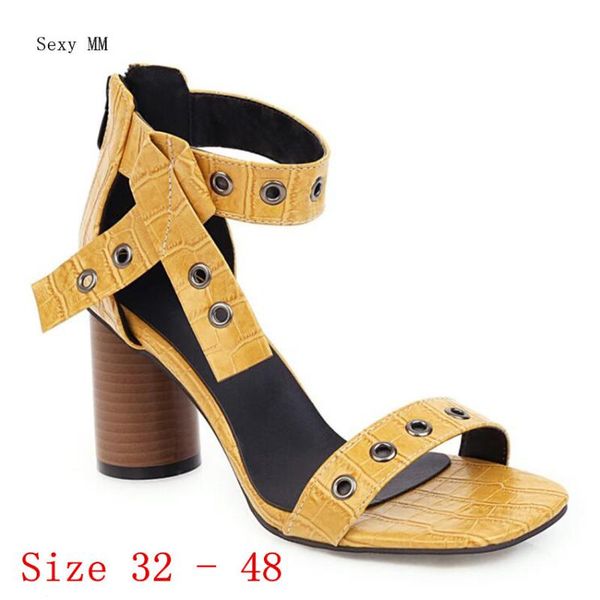 sandals women gladiator high heels peep toe pumps summer shoes woman heel small plus size 32 - 48, Black
sandals women gladiator high heels peep toe pumps summer shoes woman heel small plus size 32 - 48, Black