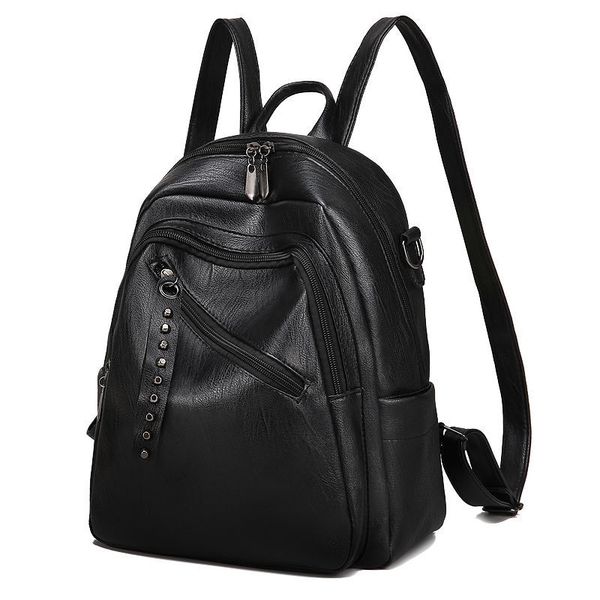 soft pu leather women backpack female fashion rivet small black waterproof backpack ladies backbag new 2020 womens bags
soft pu leather women backpack female fashion rivet small black waterproof backpack ladies backbag new 2020 womens bags