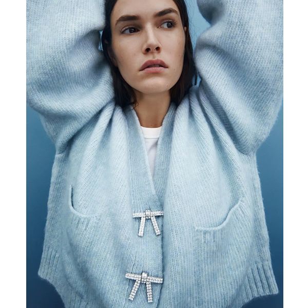 new autumn winter soft knitted sweater cashmere cardigan 2021 casual elastic causal female pockets chic oversized outwear rpja, White;black
new autumn winter soft knitted sweater cashmere cardigan 2021 casual elastic causal female pockets chic oversized outwear rpja, White;black