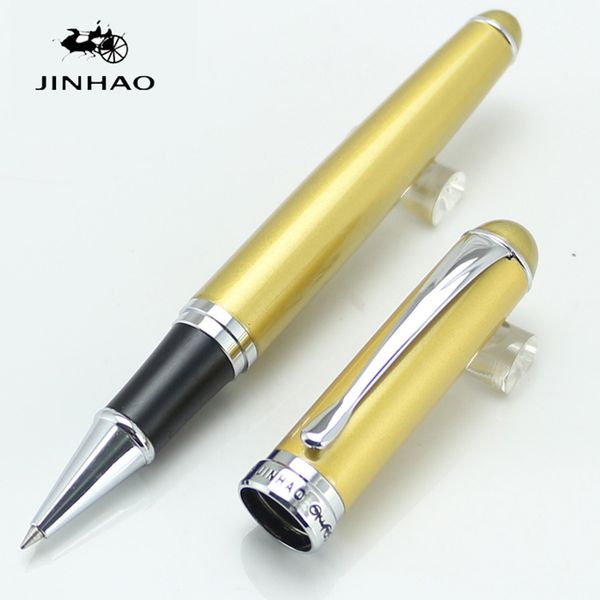 jinhao 750 executive golden and silver roller ball pen stationery office supplies writing pen new arrival
jinhao 750 executive golden and silver roller ball pen stationery office supplies writing pen new arrival