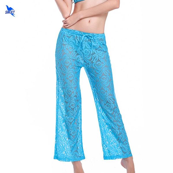 women beach mesh bikini cover up pants swimwear transparent lace pant wide leg see through beachwear trousers bathing suit women's, White;black
women beach mesh bikini cover up pants swimwear transparent lace pant wide leg see through beachwear trousers bathing suit women's, White;black