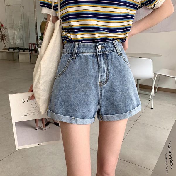women's jeans women'szo fashion denim shorts style s high-waisted slimming wide-leg loose-fit online celebrity pants, Blue
women's jeans women'szo fashion denim shorts style s high-waisted slimming wide-leg loose-fit online celebrity pants, Blue