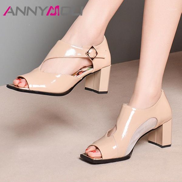 dress shoes annymoli women gladiator pumps buckle strap high heels cutouts block heel rome square toe female footwear black beige 391
dress shoes annymoli women gladiator pumps buckle strap high heels cutouts block heel rome square toe female footwear black beige 391