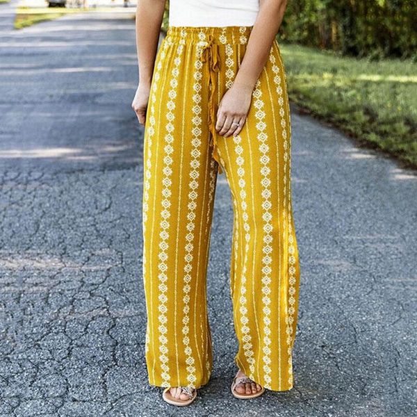 women's pants & capris summer boho casual loose mid waist drawstring wide leg beach, Black;white
women's pants & capris summer boho casual loose mid waist drawstring wide leg beach, Black;white