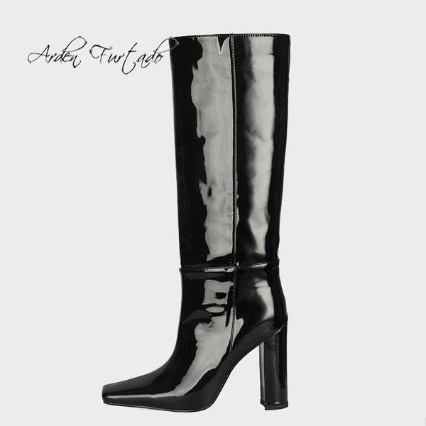 boots arden furtado 2021 winter fashion elegant zipper chunky heels block slip on square head ladies knee high shoes, Black
boots arden furtado 2021 winter fashion elegant zipper chunky heels block slip on square head ladies knee high shoes, Black