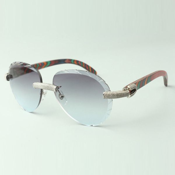 2022 classic micro-pave diamond sunglasses 3524027 with peacock natural wood arms glasses, direct sales, size: 18-135 mm, White;black
2022 classic micro-pave diamond sunglasses 3524027 with peacock natural wood arms glasses, direct sales, size: 18-135 mm, White;black