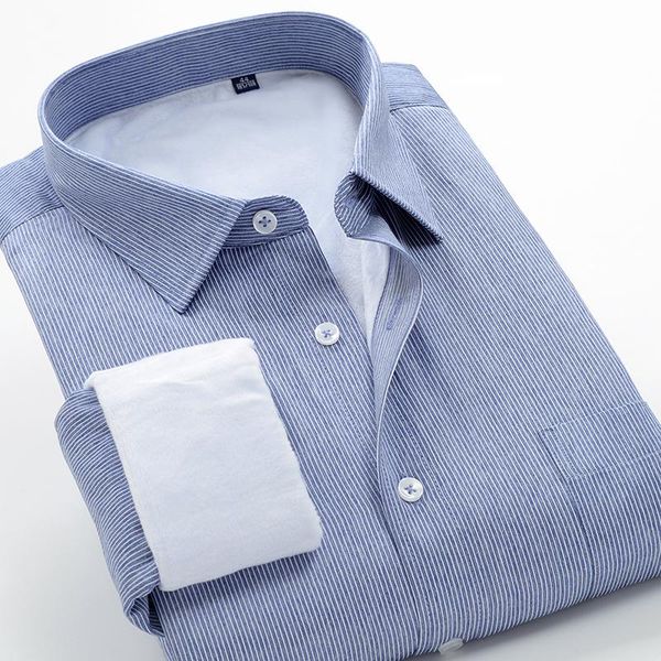 men's casual shirts xxl-10xl large size winter brand shirt thickened, comfortable and warm fashion vertical stripes long-sleeved, White;black
men's casual shirts xxl-10xl large size winter brand shirt thickened, comfortable and warm fashion vertical stripes long-sleeved, White;black