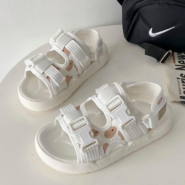 sandals sports female ins tide 2021 summer net red korean version of the student flat women's shoes, Black
sandals sports female ins tide 2021 summer net red korean version of the student flat women's shoes, Black