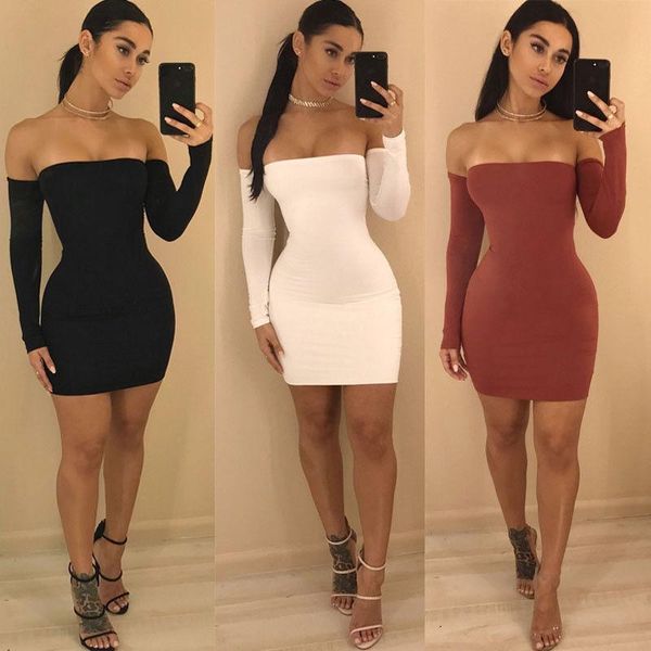 casual dresses kayotuas women dress bandage long sleeve plus size hollow out slim short backless bodycon off-the-shoulder clubwear, Black;gray
casual dresses kayotuas women dress bandage long sleeve plus size hollow out slim short backless bodycon off-the-shoulder clubwear, Black;gray