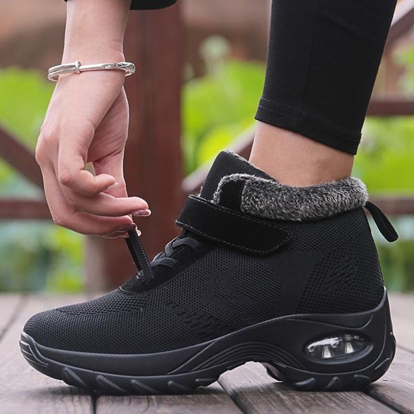 boots brand woman winter snow breathable sneakers super warm women outdoor walk shoes size 35-42, Black
boots brand woman winter snow breathable sneakers super warm women outdoor walk shoes size 35-42, Black