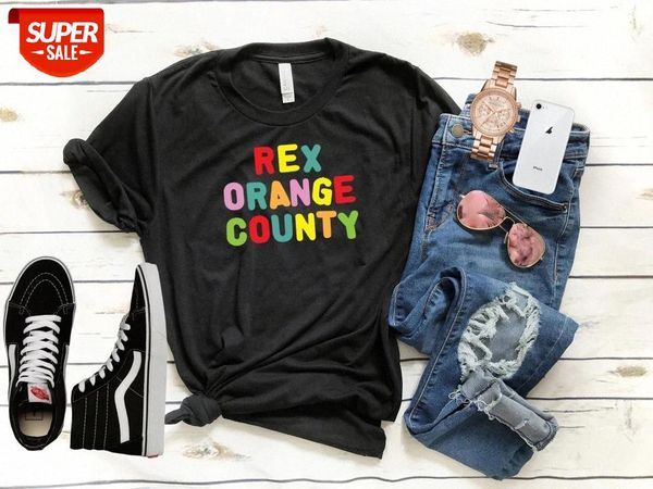 sunfiz yf rex orange county color words letter printed summer fashion women casual hipster t-shirt funny short sleeves #z91a, White
sunfiz yf rex orange county color words letter printed summer fashion women casual hipster t-shirt funny short sleeves #z91a, White