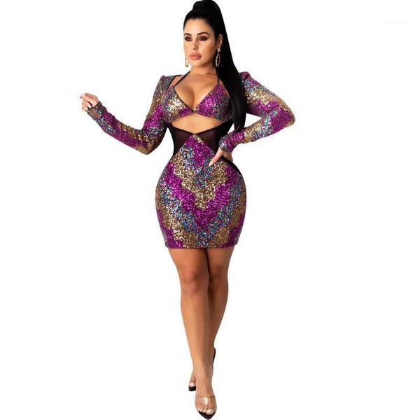 elegant sequins christmas party dress v neck long sleeve hollow out sheer mesh patchwork bodycon mini club clothes casual dresses, Black;gray
elegant sequins christmas party dress v neck long sleeve hollow out sheer mesh patchwork bodycon mini club clothes casual dresses, Black;gray