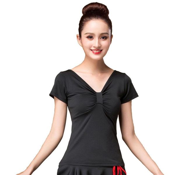 stage wear black latin dance sling for women short sleeve dancing shirts ballroom costume performance m-6xl, Black;red
stage wear black latin dance sling for women short sleeve dancing shirts ballroom costume performance m-6xl, Black;red