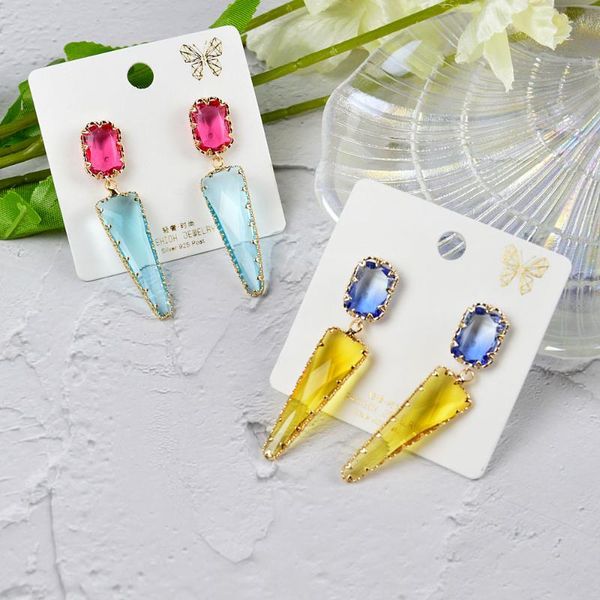 dangle & chandelier cindy xiang fashion multicolor glass cubic zirconia earrings for women gold color crystal inverted triangle drop, Silver
dangle & chandelier cindy xiang fashion multicolor glass cubic zirconia earrings for women gold color crystal inverted triangle drop, Silver