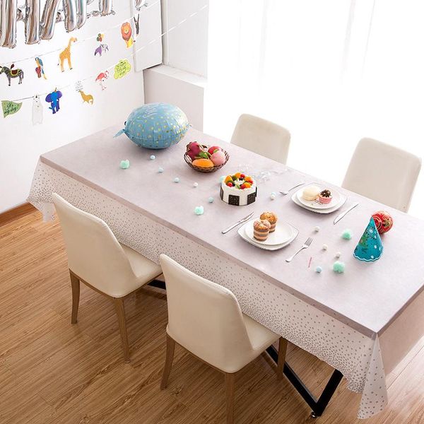 disposable dinnerware 137x274cm gold dot gilded tablecloth rectangle waterproof kids birthday party supplies baby shower wedding home decor
disposable dinnerware 137x274cm gold dot gilded tablecloth rectangle waterproof kids birthday party supplies baby shower wedding home decor