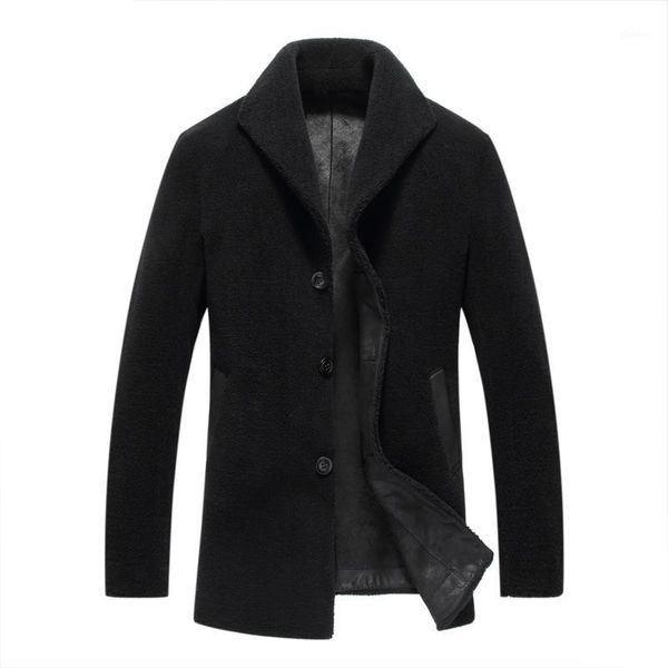 men wool solid color coat 2019 winter male double breasted woolen jacket men wool overcoats1, Black
men wool solid color coat 2019 winter male double breasted woolen jacket men wool overcoats1, Black
