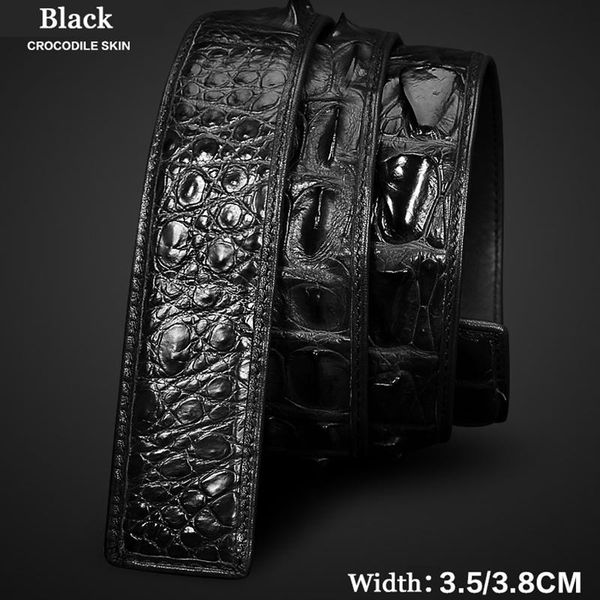 belts men causal belt vintage black leather crocodile mens no buckle ceinture sans boucle homme 6132, Black;brown
belts men causal belt vintage black leather crocodile mens no buckle ceinture sans boucle homme 6132, Black;brown