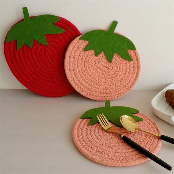 mats & pads cartoon red strawberry fruit placemat for dining table drink tea cup dish drying mat pad cotton pot holders home decor
mats & pads cartoon red strawberry fruit placemat for dining table drink tea cup dish drying mat pad cotton pot holders home decor