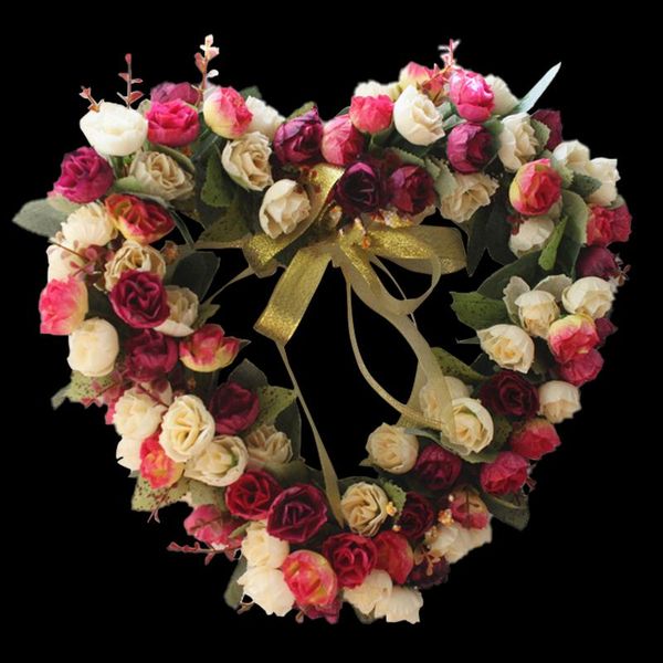 decorative flowers & wreaths indoor outdoor home decor wedding heart shaped art for door window artificial wreath gift vintage craft romanti
decorative flowers & wreaths indoor outdoor home decor wedding heart shaped art for door window artificial wreath gift vintage craft romanti