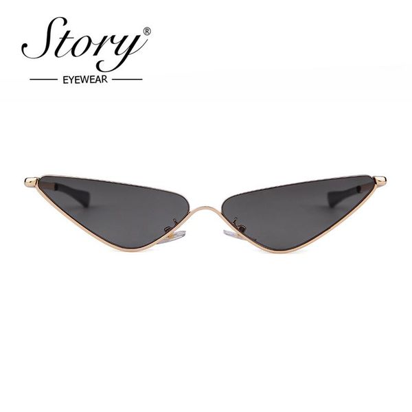 story fashion metal frame cat eye sunglasses women 2021 brand designer pink vintage classics eye wear shades for female s8807g, White;black
story fashion metal frame cat eye sunglasses women 2021 brand designer pink vintage classics eye wear shades for female s8807g, White;black