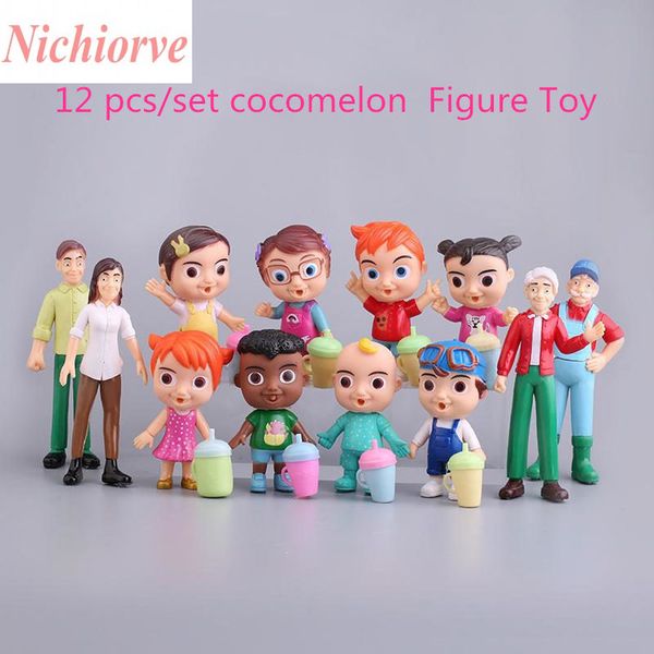 2021 anime cocomelon figure toy pvc model dolls cocomelon toys kids baby gift 12pcs/set christmas gift
2021 anime cocomelon figure toy pvc model dolls cocomelon toys kids baby gift 12pcs/set christmas gift