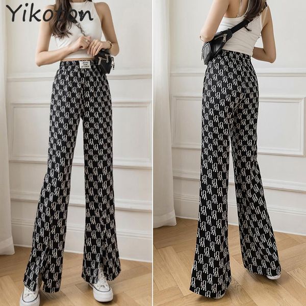 women's pants & capris simple letter high waist causal long women slit fashion straight wide leg pant female trousers summer autumn str, Black;white
women's pants & capris simple letter high waist causal long women slit fashion straight wide leg pant female trousers summer autumn str, Black;white