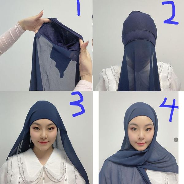 ethnic clothing whosale 10pcs 70*175cm chiffon hijab scarf with inner cap jersey muslim fashion headscarves for women pin veil tube, Red
ethnic clothing whosale 10pcs 70*175cm chiffon hijab scarf with inner cap jersey muslim fashion headscarves for women pin veil tube, Red