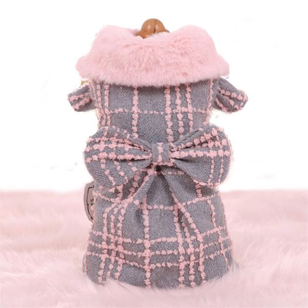 dog apparel winter clothes for small dogs luxury princess girl coat fur collar puppy jacket yorkies plaid tweed hair lining
dog apparel winter clothes for small dogs luxury princess girl coat fur collar puppy jacket yorkies plaid tweed hair lining