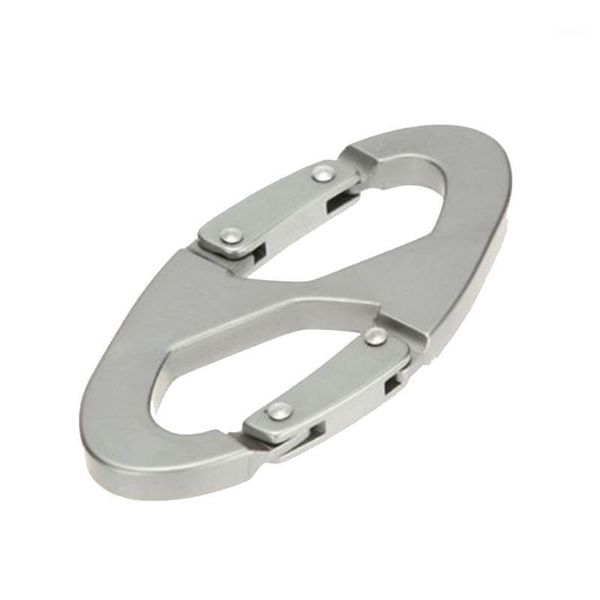 climbing equipment 8 shape steel carabiner key chain hook clip outdoor survival camping hiking accessories cords, slings and webbing1
climbing equipment 8 shape steel carabiner key chain hook clip outdoor survival camping hiking accessories cords, slings and webbing1